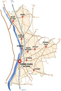 Plan du Cosnois